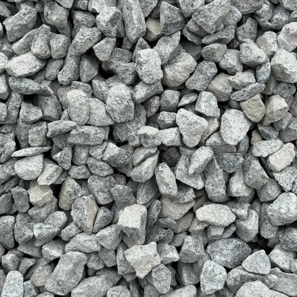 20mm aggregate stones for concrete mix compaction