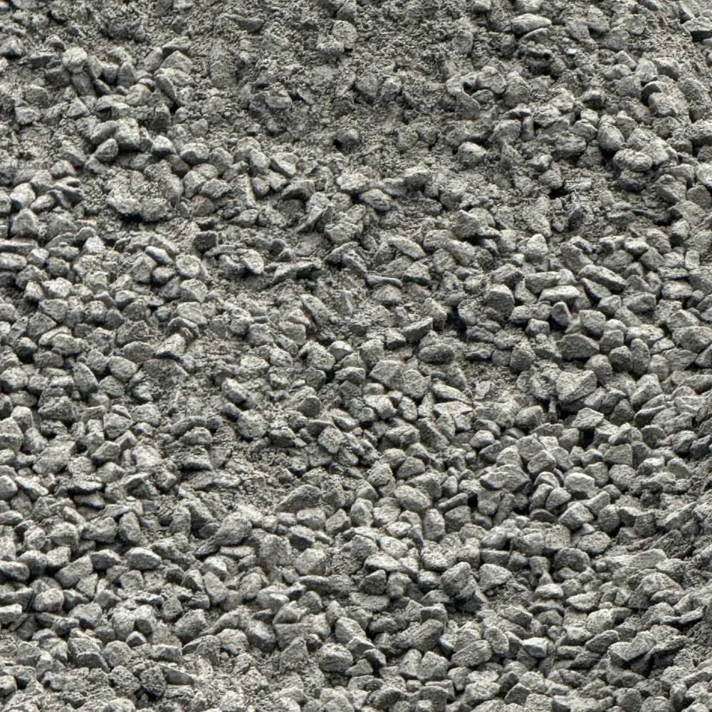 Wet mix macadam road base construction material